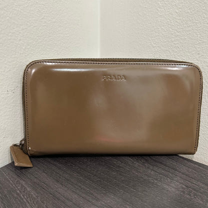 SOLD! Prada Patent Wallet