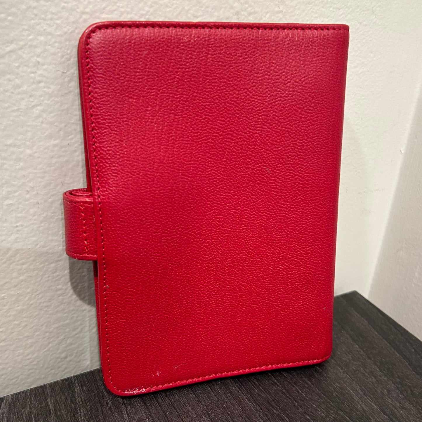 #402 CHANEL Red Agenda