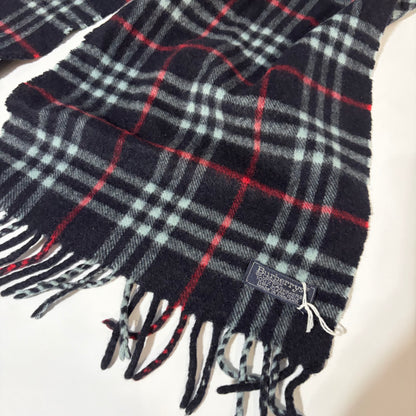 #123 BURBERRY Blue Scarf