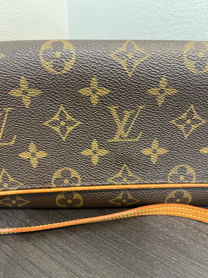 SOLD! Louis Vuitton Monogram Pochette Twin GM