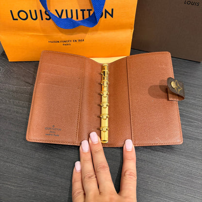 #1101-07 LOUIS VUITTON Monogram Agenda PM