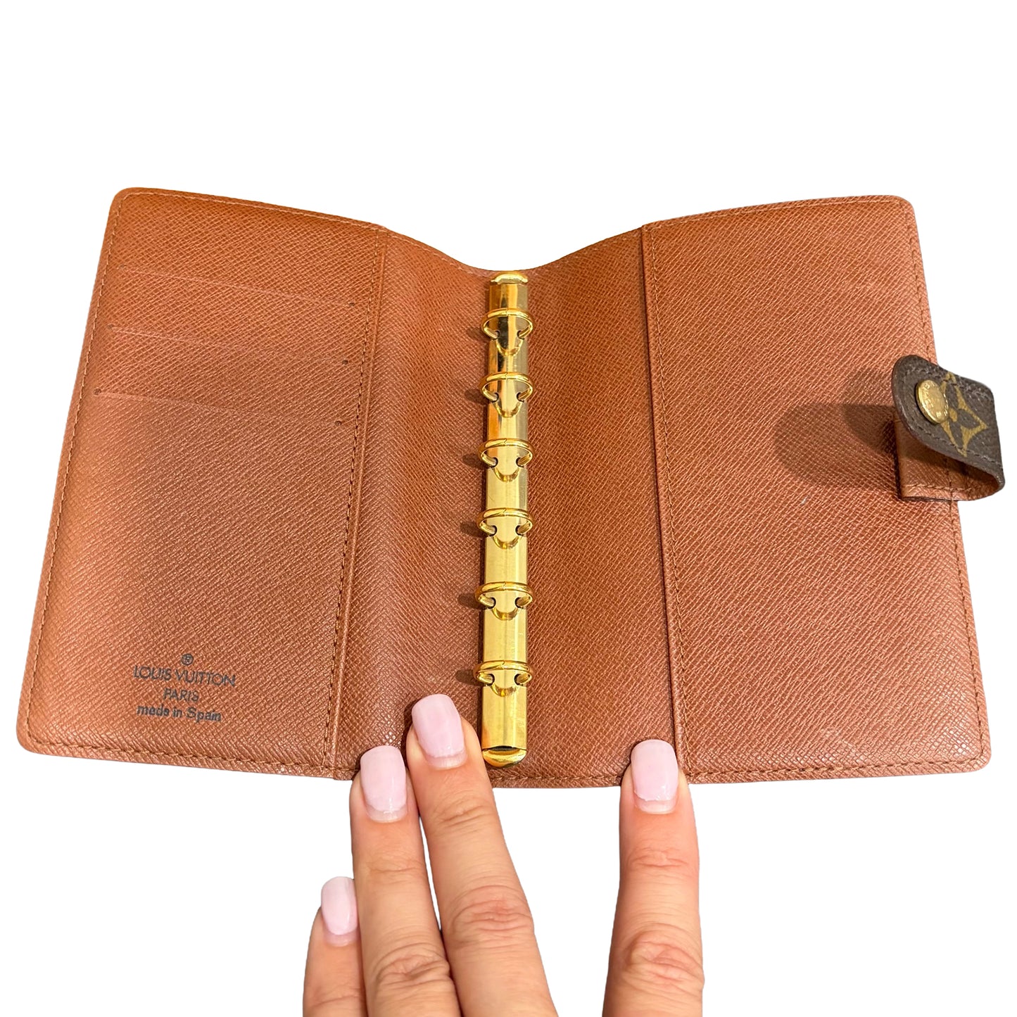 #1101-07 LOUIS VUITTON Monogram Agenda PM