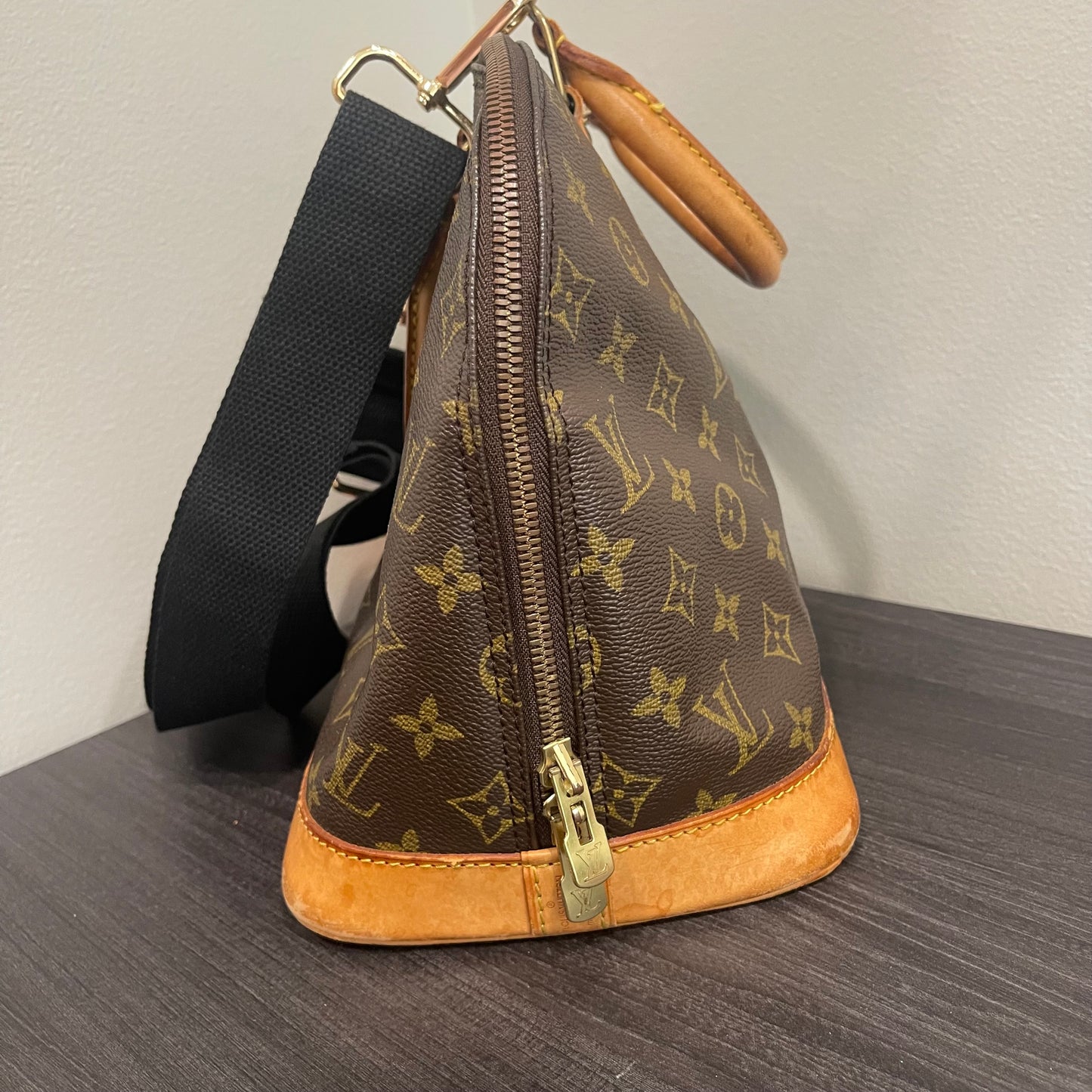 SOLD! Louis Vuitton Monogram Alma with Lock & Key