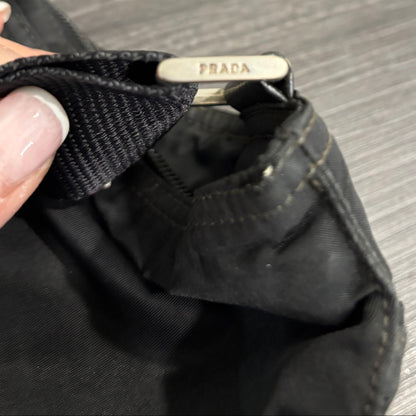 8896 PRADA Black Nylon Crossbody