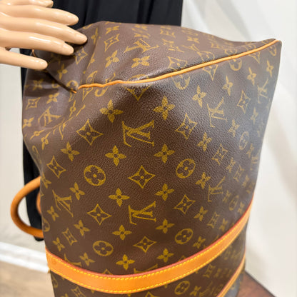 #1113 LOUIS VUITTON Monogram Keepall 55 Duffle