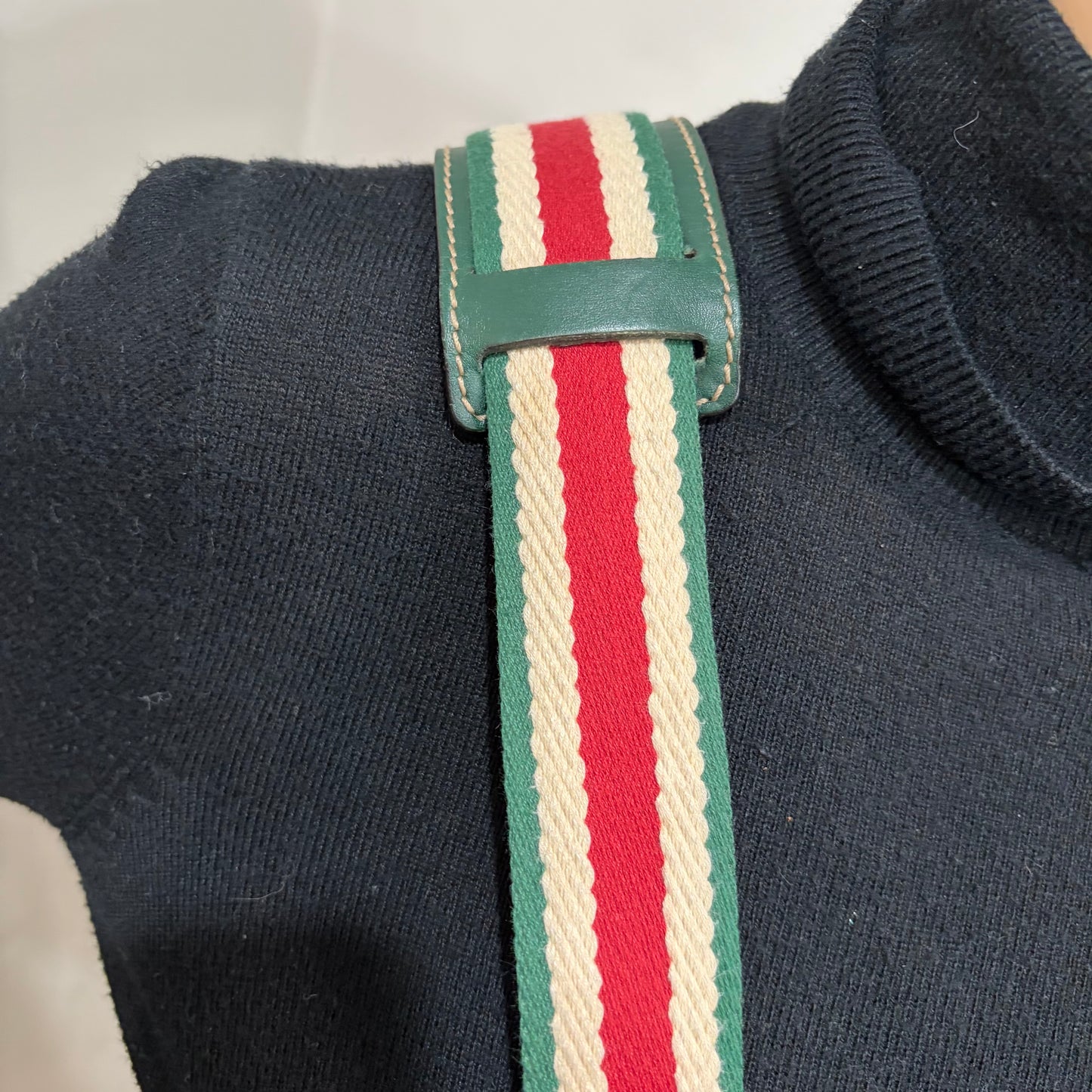 #9110 GUCCI Vintage Synthetic Laptop Satchel