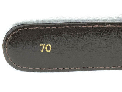 #3232 GUCCI GG Suede Brown Belt (70cm, 27in)