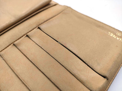 CHANEL Beige Caviar Wallet(Oct 31)