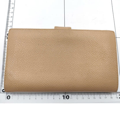 CHANEL Beige Caviar Wallet(Oct 31)