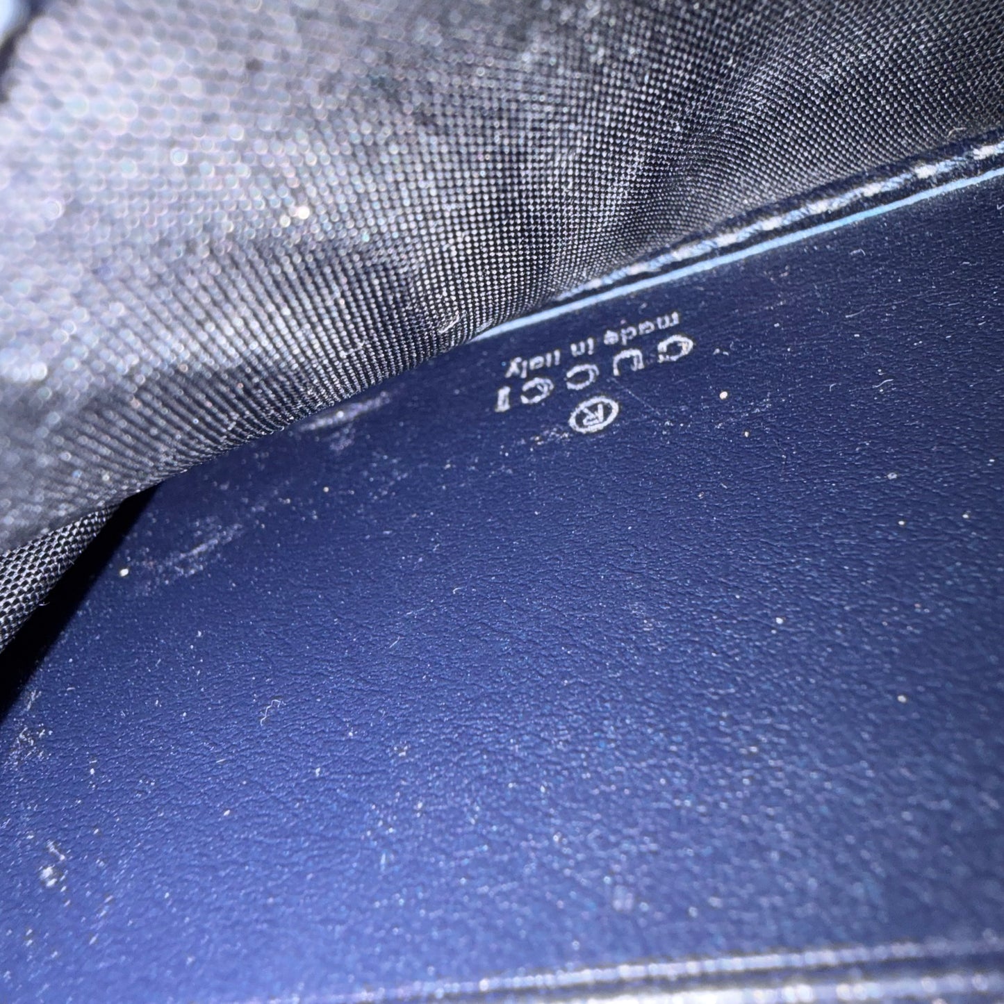 8851 GUCCI Canvas Horsebit Wallet