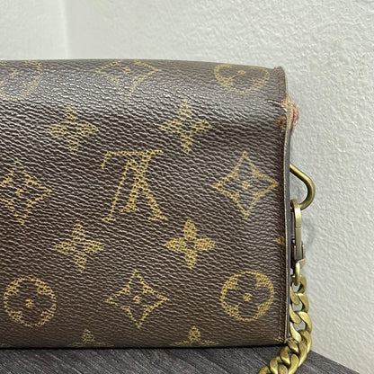 SOLD! Louis Vuitton Monogram Wallet on Chain