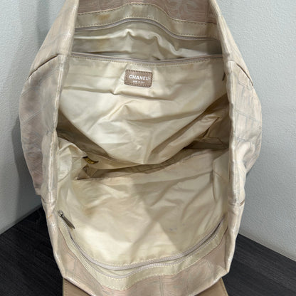 1053 CHANEL Travel Ligne Tote Neutral