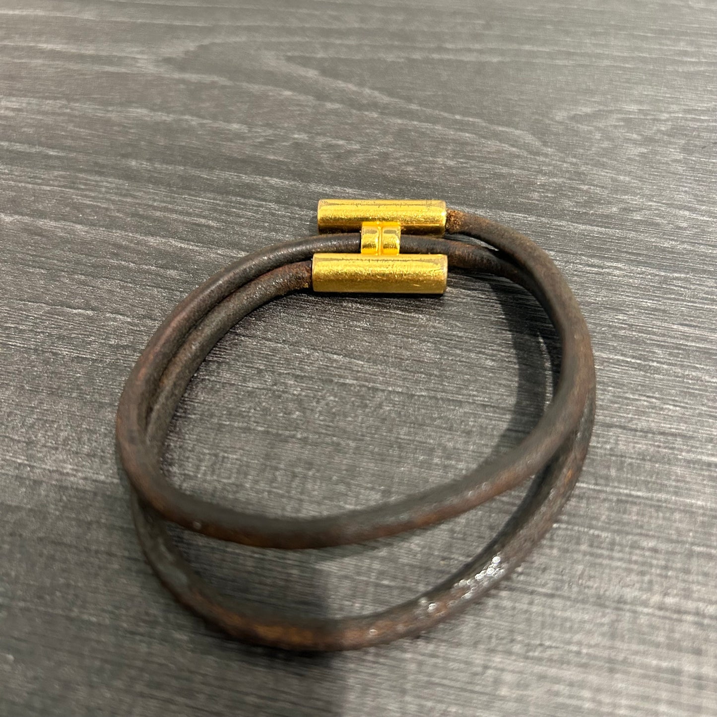 1033 HERMÈS Tournis Tresse Bracelet MSRP $435