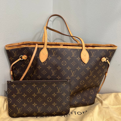 CLEARANCE #207 LOUIS VUITTON Neverfull MM w/ Pouch