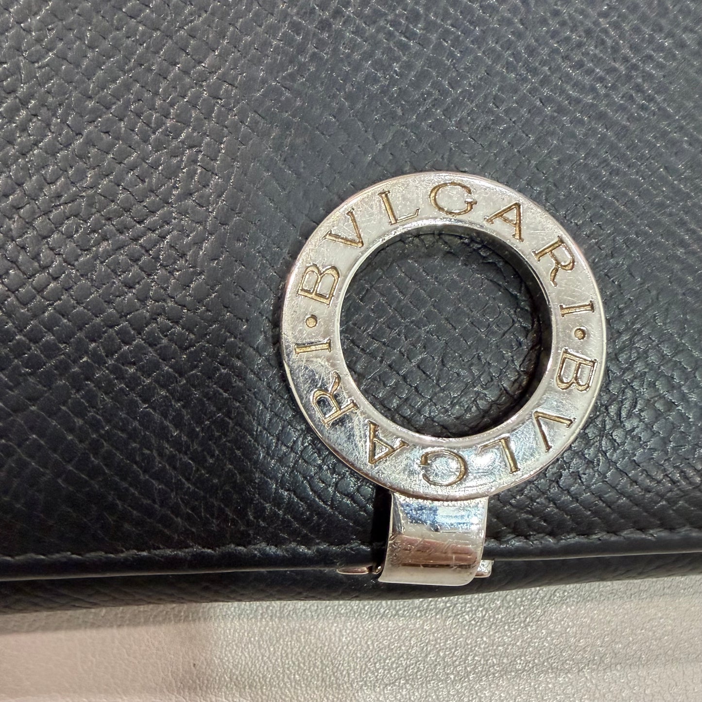 8839 BVLGARI Black Wallet