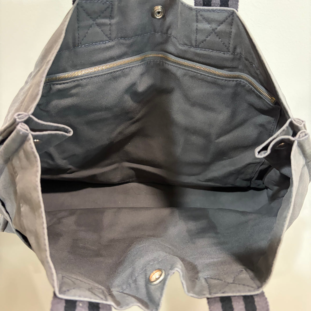 #104 HERMES Grey Tote