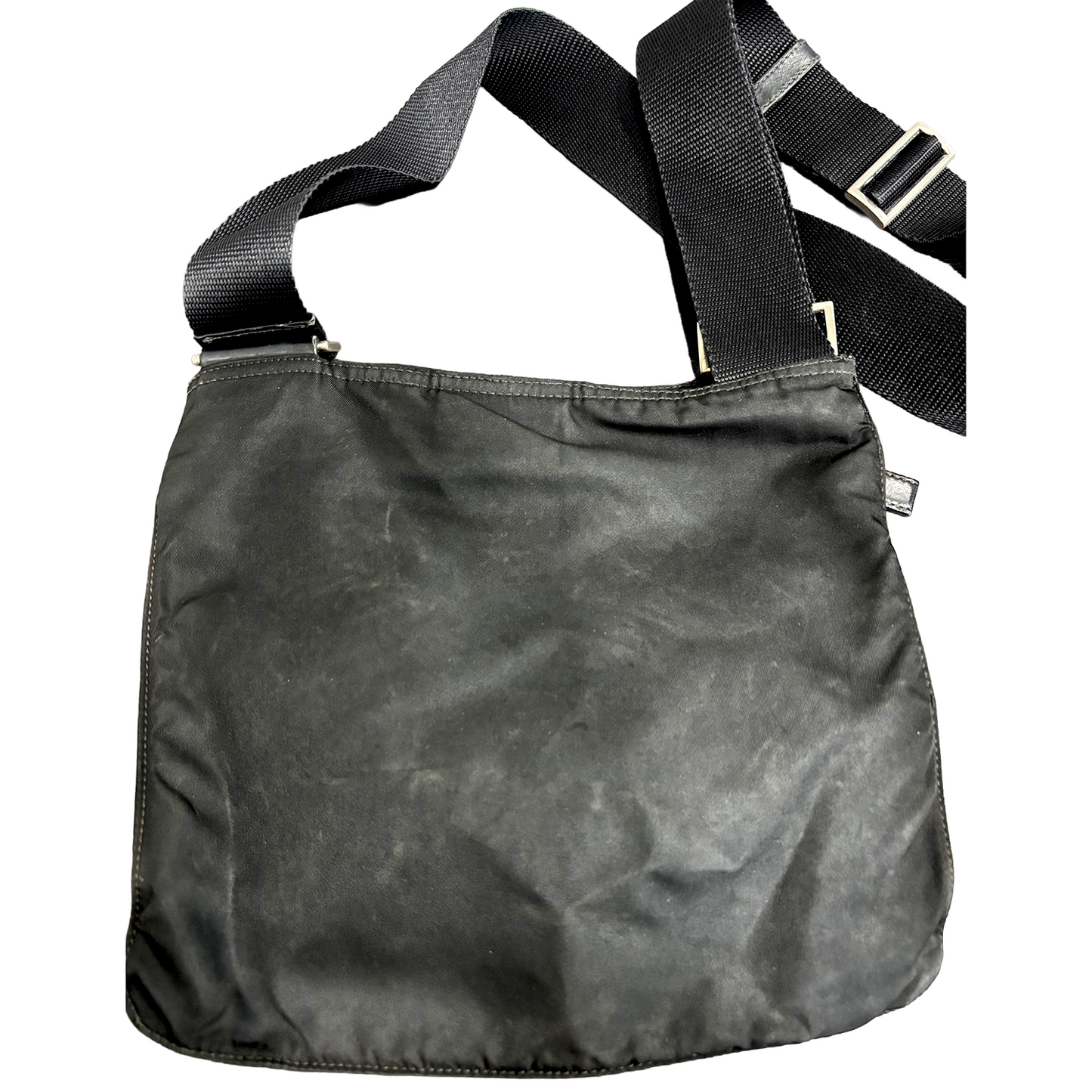 8896 PRADA Black Nylon Crossbody