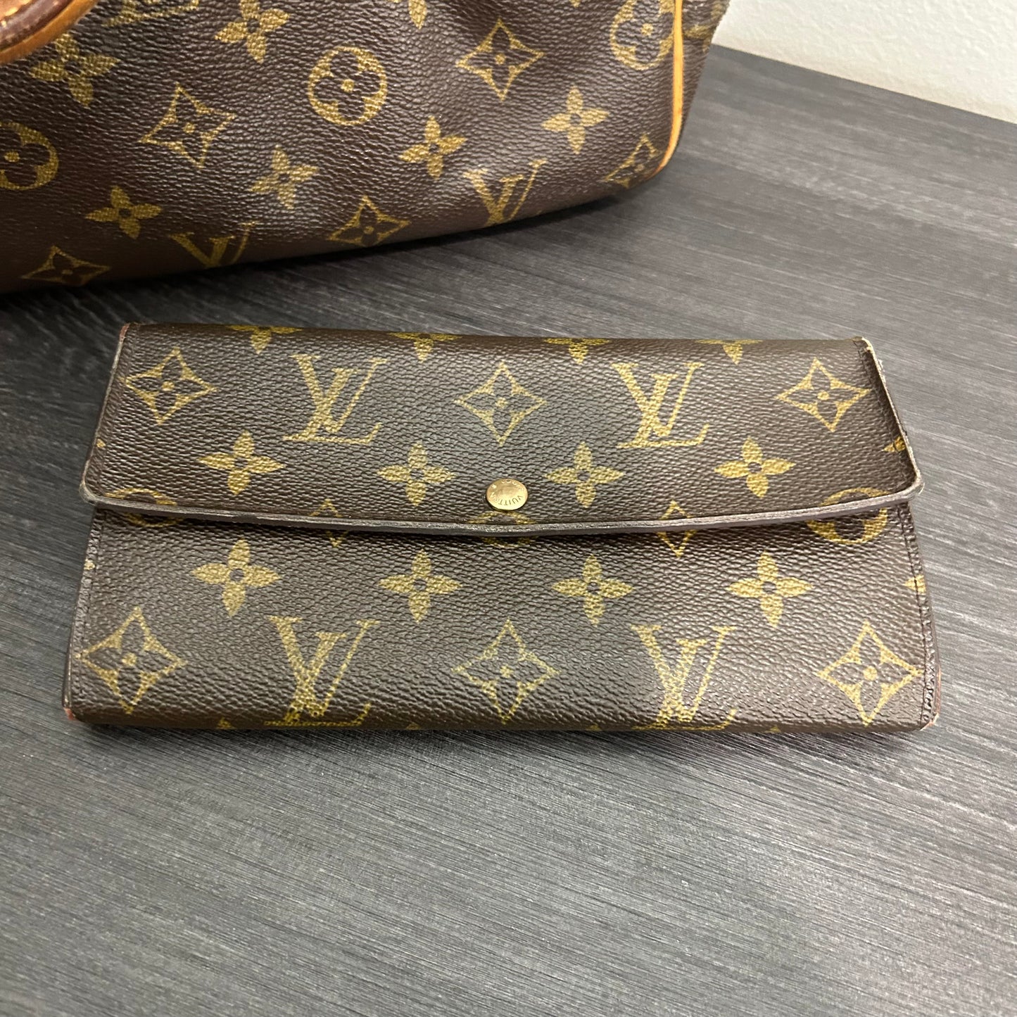 SOLD! Louis Vuitton Monogram Deauville & Wallet