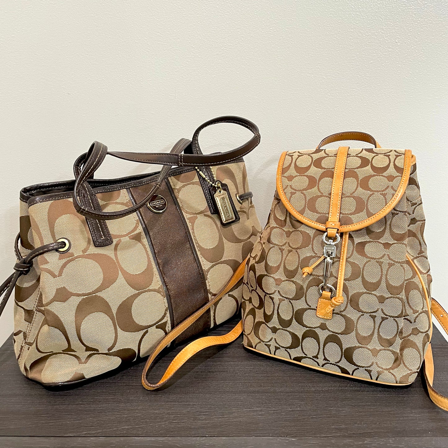 SOLD! Set of 2 Coach Bags