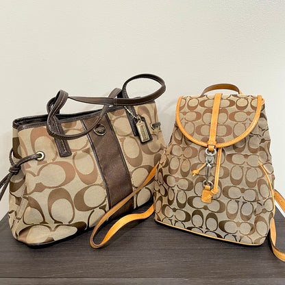 SOLD! Set of 2 Coach Bags