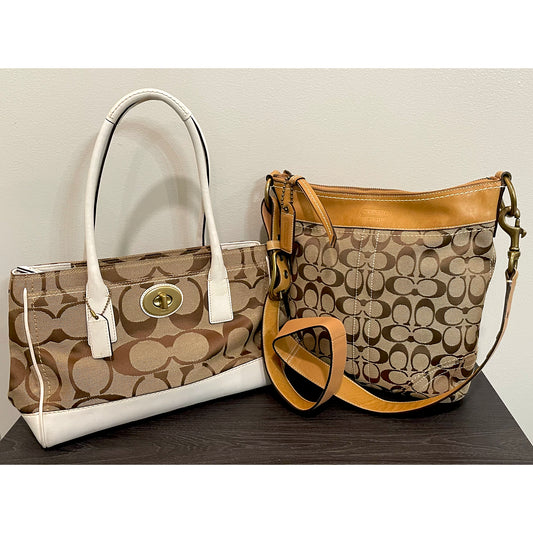 SOLD! Set of 2 Coach Bags