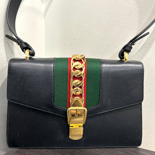 CLEARANCE #834 GUCCI Sylvie (Black)
