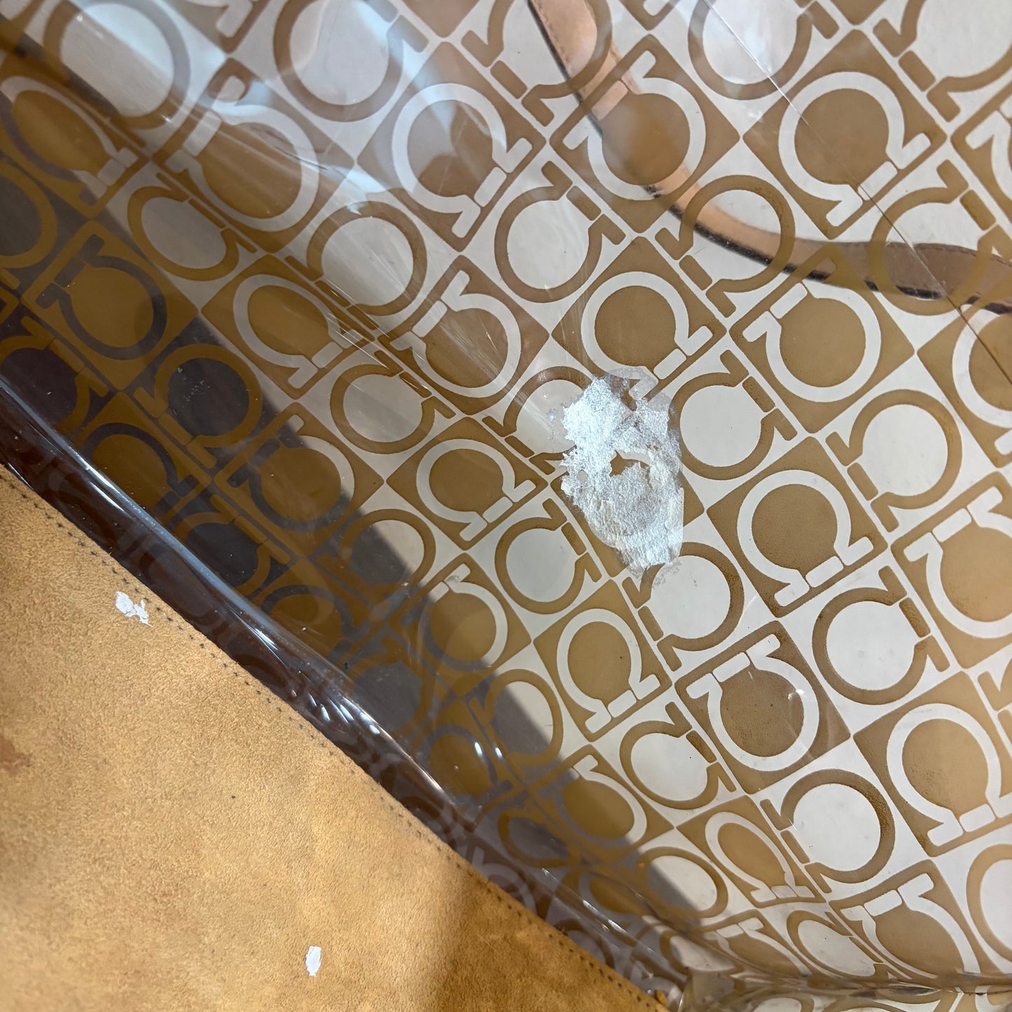 8807 SALVATORE FERRRAGAMO Vinyl Tote