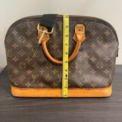 SOLD! Louis Vuitton Monogram Alma with Lock & Key