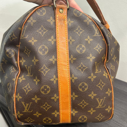 #719 LOUIS VUITTON Monogram Keepall 50 Bandouliere