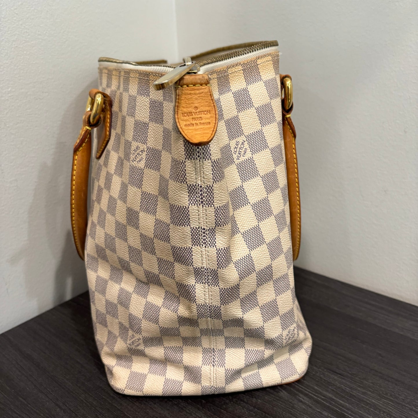 #298  LOUIS VUITTON Saleya MM Damier Azur