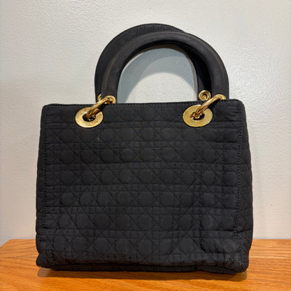 #112 CHRISTIAN DIOR Lady Black Cannage