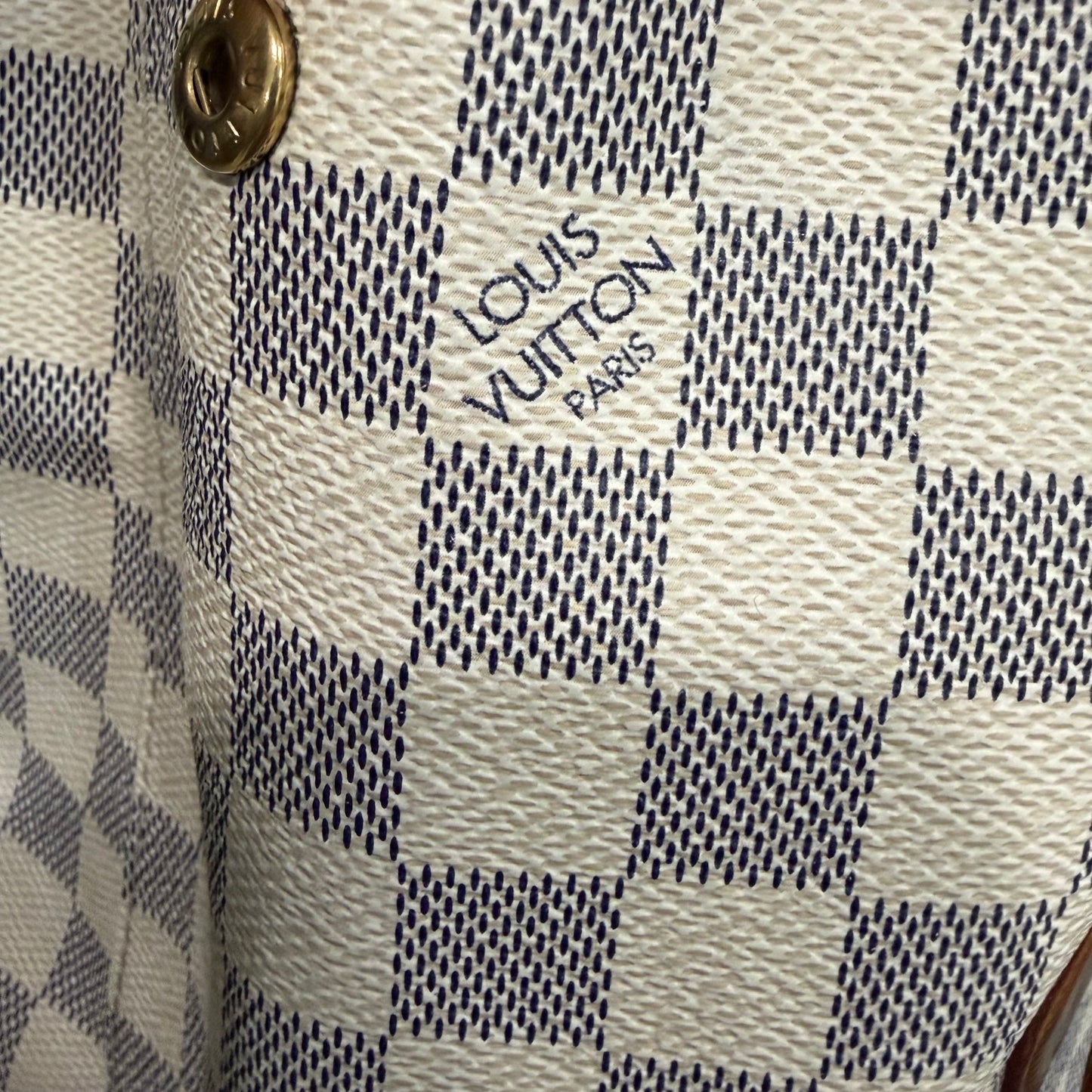 #1107 LOUIS VUITTON Damier Hampstead MM
