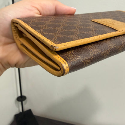 #1706 CELINE Macadam Long Wallet