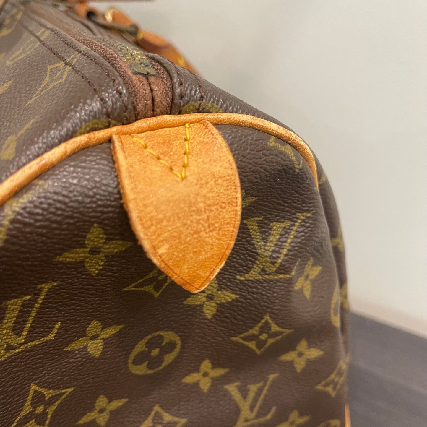 SOLD! Louis Vuitton Monogram Keepall 45 with Lock & Key