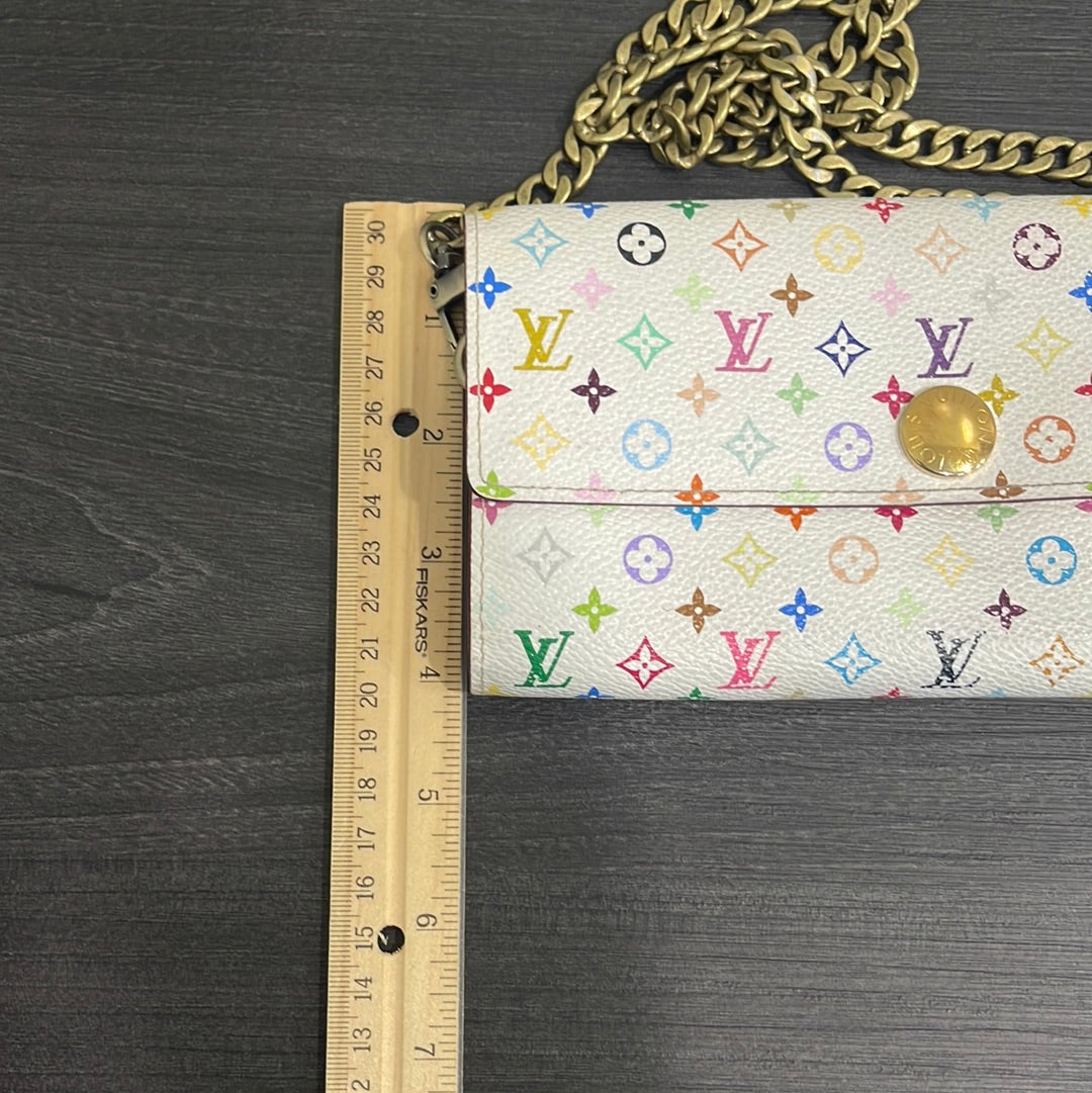 SOLD! Louis Vuitton Monogram Wallet on Chain