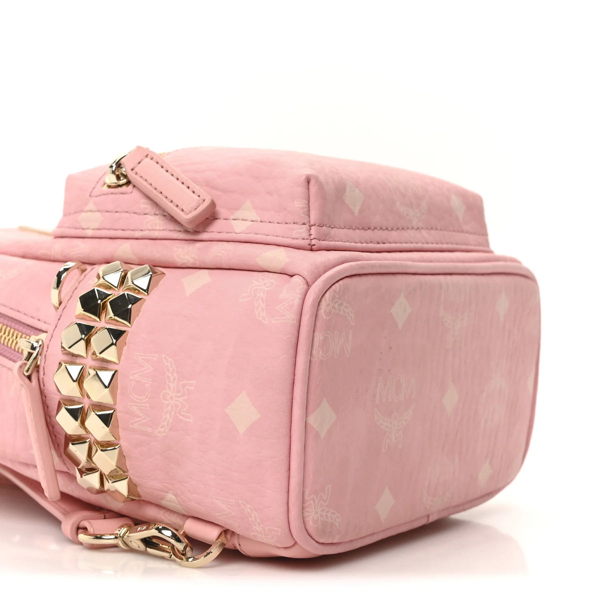 MCM Pink Visetos Backpack(Oct 31)