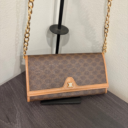 #1703 CELINE Macadam Long Wallet