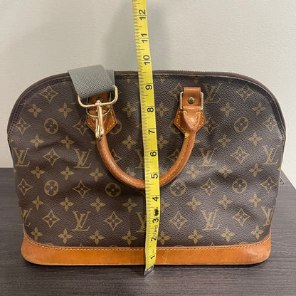 SOLD! Louis Vuitton Monogram Alma with Lock & Key