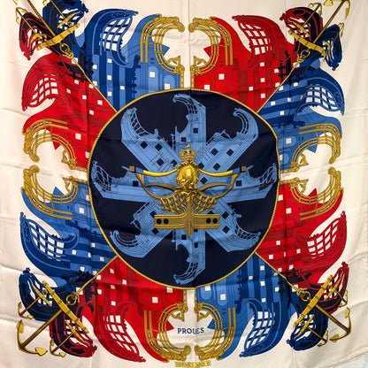 #8234 HERMES 90cm Silk Scarf