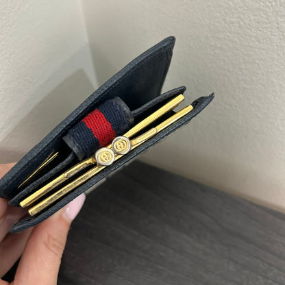 #174 GUCCI Canvas Wallet