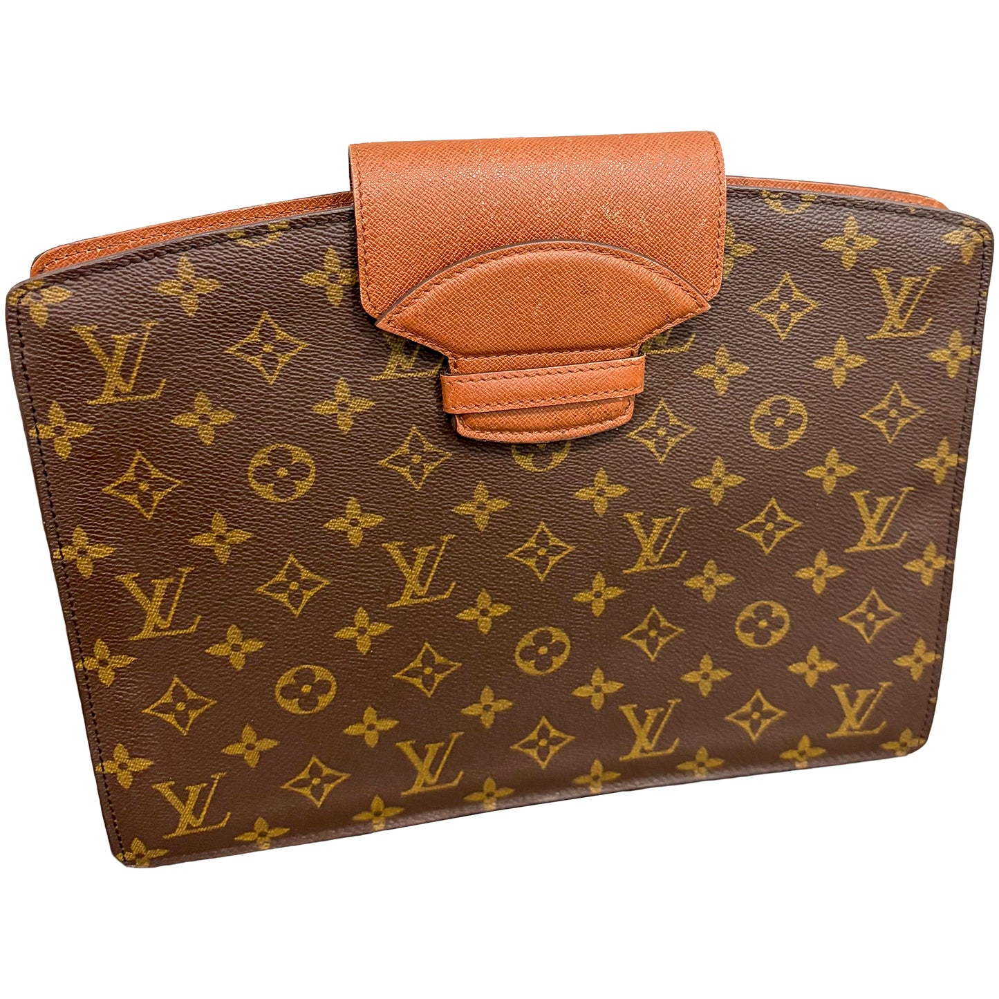 BF-05 LOUIS VUITTON Monogram Courcelles Clutch