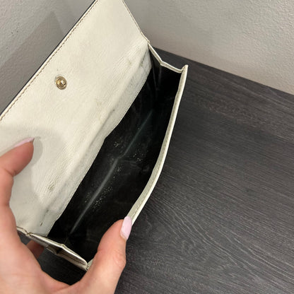 #176 GUCCI Canvas Long Wallet