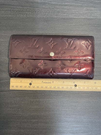 SOLD! 5 Piece Louis Vuitton Vernis Wallet Set