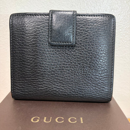 #3228 GUCCI Black Wallet