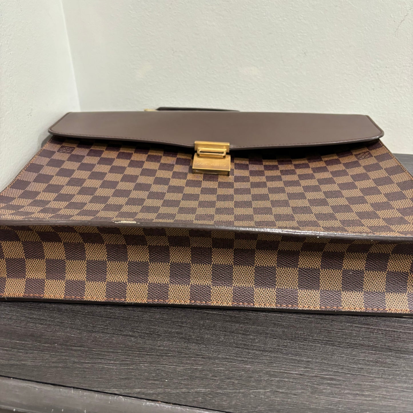 #338 LOUIS VUITTON Damier Altona PM Briefcase