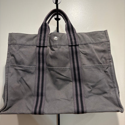 #104 HERMES Grey Tote