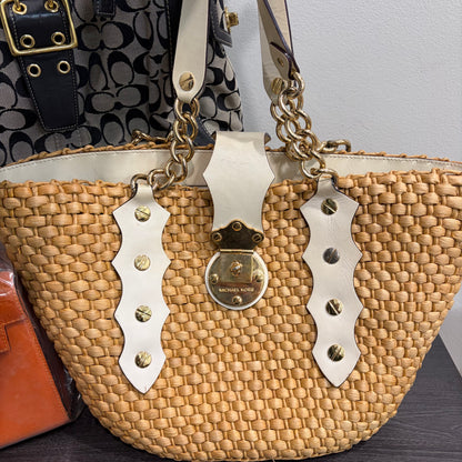 8828 Set of 3 Damaged Handbags: FENDI, COACH & MICHAEL KORS