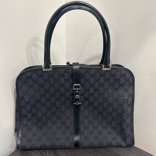#220 Gucci Canvas Tote
