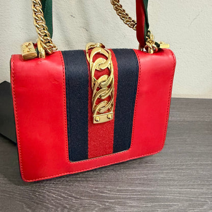 #8205 GUCCI Mini Red Sylvie