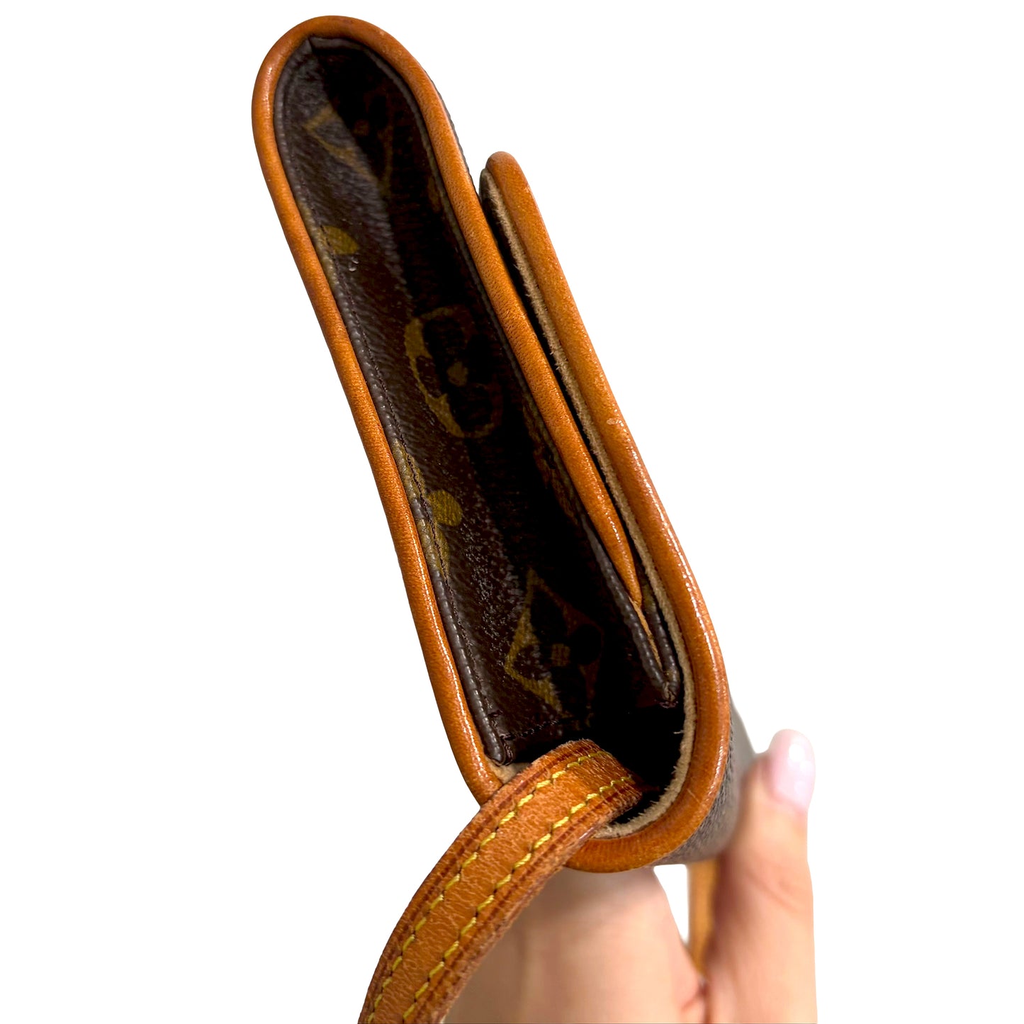 #8211 LOUIS VUITTON Monogram Twin Pochette GM